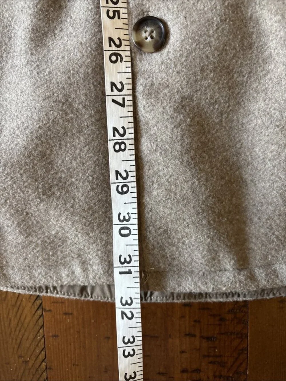 mens banana republic Brown Button Front Jacket Size Large Shacket With Pockets - Picture 8 of 8